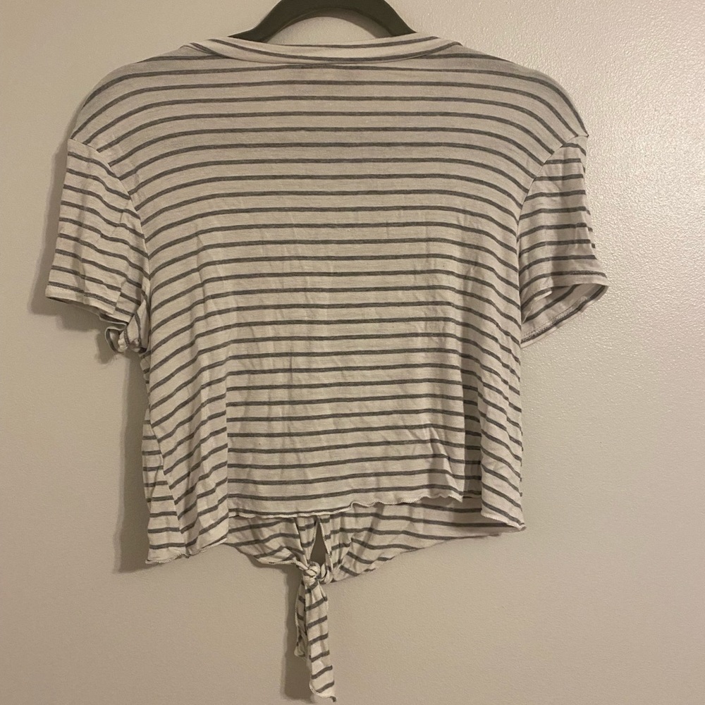 Striped Crop Top